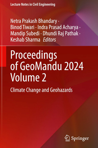 Proceedings of GeoMandu 2024 Volume 2 - Climate Change and Geohazards