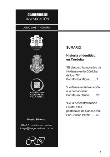 Humor e Identidad en Córdoba