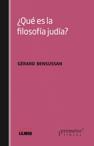 ¿Qué es la filosofía judía?
