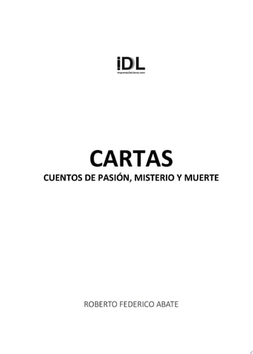 Cartas Cuentos de pasión, misterio y muerte
