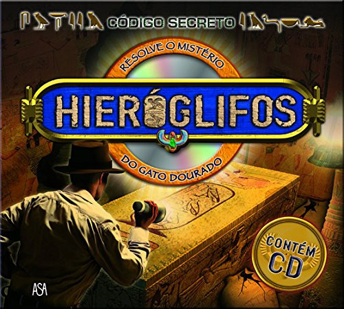 Código Secreto: Hieróglifos – Resolve o Mistério do Gato Dourado (Portuguese Edition)