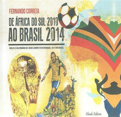 Mundiais de futebol: da África do Sul (2010) ao Brasil (2014)