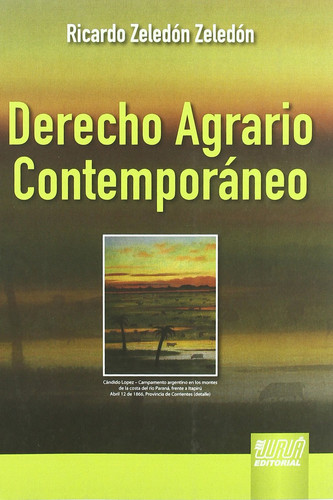 DERECHO AGRARIO CONTEMPORANEO