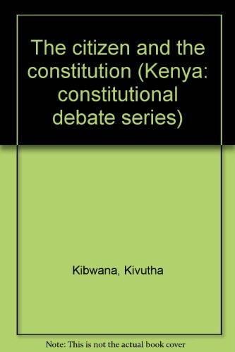 The Citizen and the Constitution