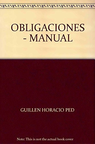 Obligaciones manual