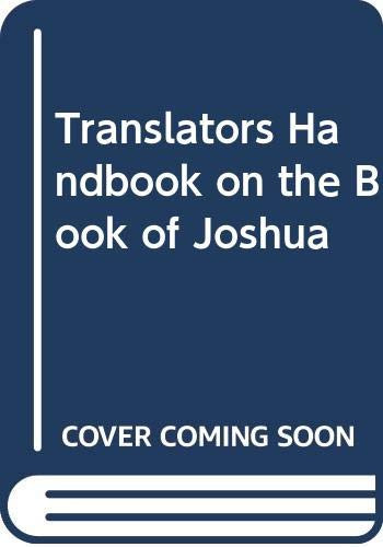 Translators Handbook on the Book of Joshua