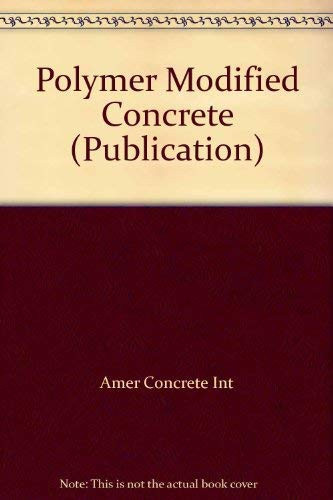 Polymer Modified Concrete (Publication)