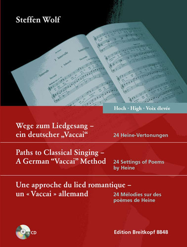 WEGE ZUM LIEDGESANG - HOHE STIMME (MIT CD) CHANT +CD