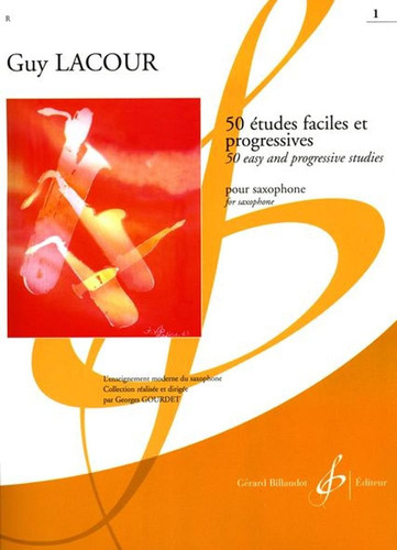 50 Etudes Faciles, Book 1 for Saxophone