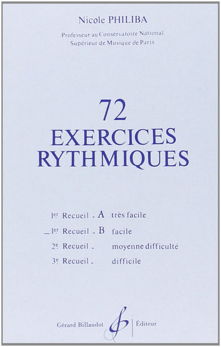 72 EXERCICES RYTHMIQUES VOLUME 1B