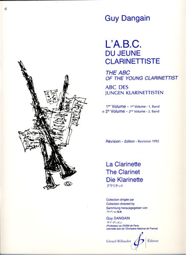 Dangain: The ABC of the Young Clarinetist - Volume 2