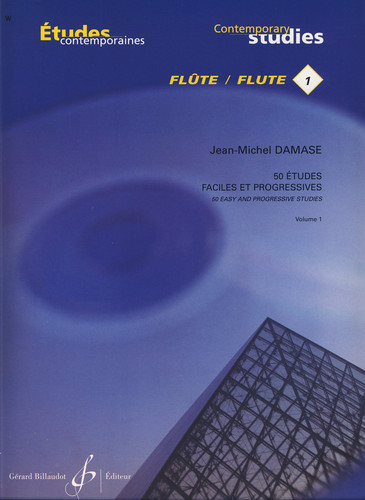 Damase: 50 Etudes Faciles Et Progressives - Volume 1 25 Études Pour Flûte