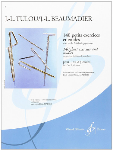 140 PETITS EXERCICES ET ETUDES, TIRES DE LA METHODE POPULAIRE