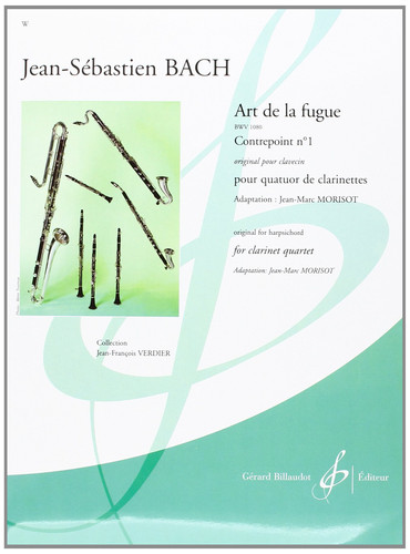 ART DE LA FUGUE BWV 1080--CONTREPOINT NA 1