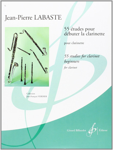 55 ETUDES POUR DEBUTER LA CLARINETTE