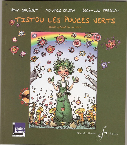 TISTOU LES POUCES VERTS - LIVRE CD