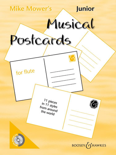 Junior Musical Postcards: 11 pieces in styles from all over the globe. Flute.