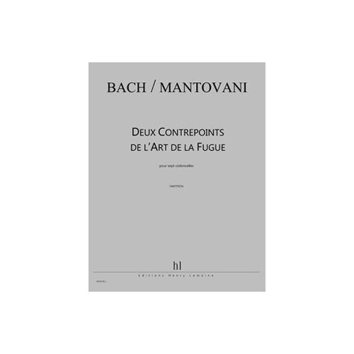 Mantovani: Contrepoints (2) de l'Art de la Fugue de Bach