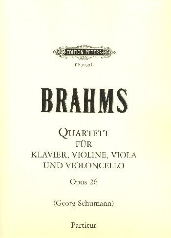 Piano Quartet No. 2 in a Op. 26