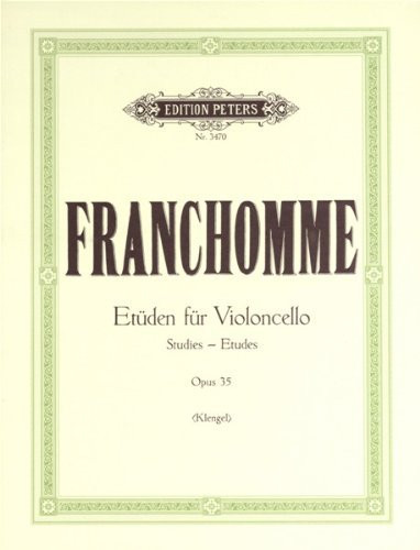 12 Studies Op. 35 for Cello