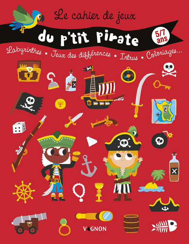Le cahier de jeux du p'tit pirate