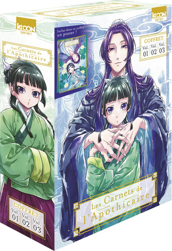 Coffret en 3 volumes : tomes 1 à 3 Avec un poster