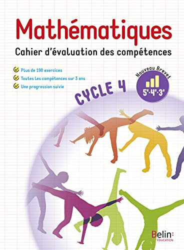 Mathématiques cycle 4 (5e, 4e, 3e) Cahier d'évaluation des compétences