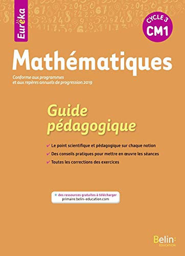 Mathématiques CM1 Eureka Guide pédagogique