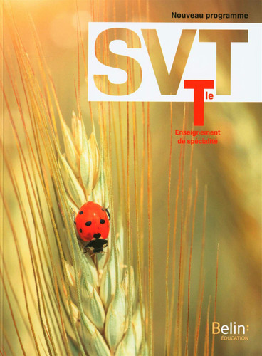 SVT Tle Enseignement de spécialité Manuel de l'élève