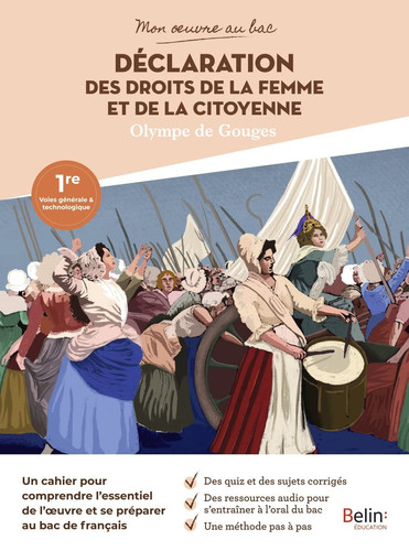La Déclaration des droits de la femme et de la citoyenne, Olympe de Gouges