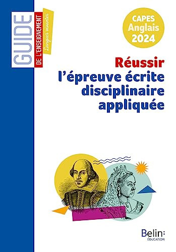Réussir l'épreuve écrite disciplinaire appliquée CAPES anglais
