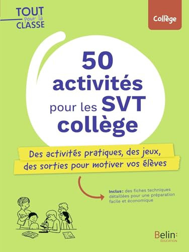 50 activites motivantes pour les SVT collège