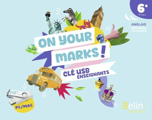 Clé USB enseignants Anglais 6e On your marks!