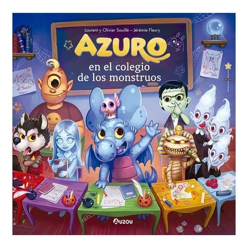 Azuro en el colegio de los monstruos