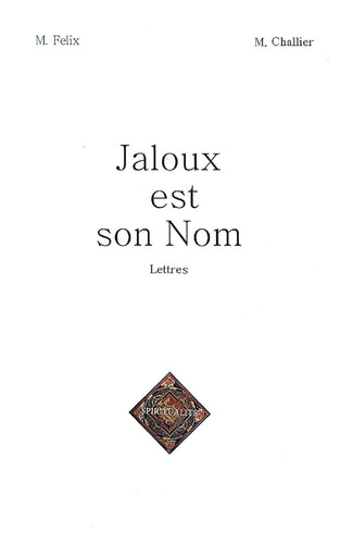 Jaloux est son Nom Lettres