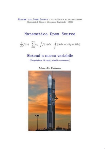Sistemi a massa variabile Propulsione di razzi, missili e astronavi