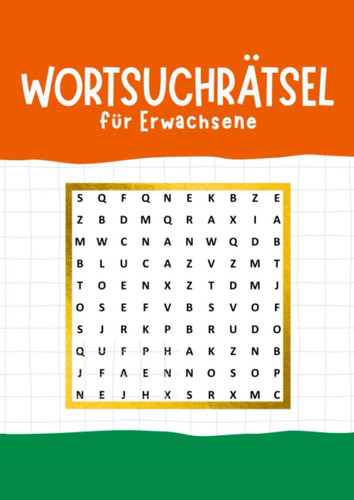 Wortsuchrätsel für Erwachsene