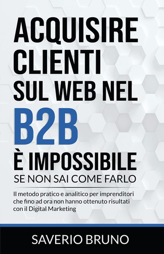 Acquisire clienti sul web nel B2B è impossibile, se non sai come farlo: Il metodo pratico e analitico per imprenditori che fino ad ora non hanno ... con il Digital Marketing (Italian Edition)