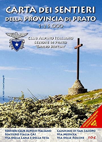 Carta Dei Sentieri Della Provincia Di Prato 1:25.000