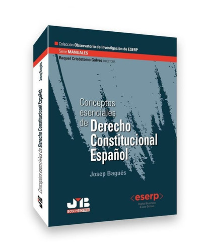 Conceptos esenciales de Derecho Constitucional Español