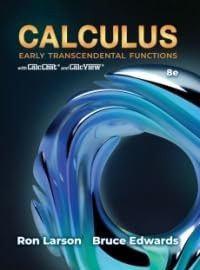 Calculus: Early Transcendental Functions, 8th Student Edition