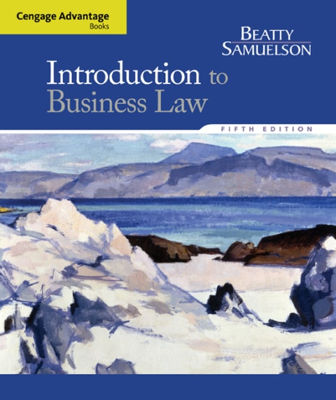 Cengage Advantage Books: Fundamentals of Business Law Today: Summarized Cases