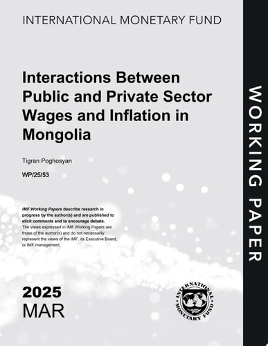 Interactions Between Public and Private Sector Wages and Inflation in Mongolia