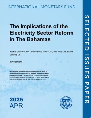The Implications of the Electricity Sector Reform in The Bahamas