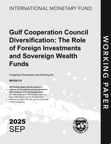 Gulf Cooperation Council Diversification The Role of Foreign Investments and Sovereign Wealth Funds