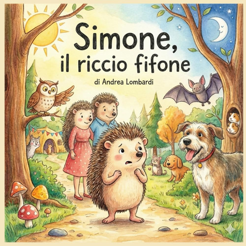 Simone, il riccio fifone: Fiaba illustrata per bambini (Racconti illustrati per bambini) (Italian Edition)