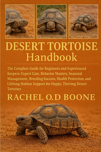 Desert Tortoise Handbook - The Complete Guide for Beginners and Experienced Keepers: Expert Care, Behavior Mastery, Seasonal Management, Breeding Success, Health Protection, and Lifelong Habitat Support for Happy, Thriving Desert Tortoises