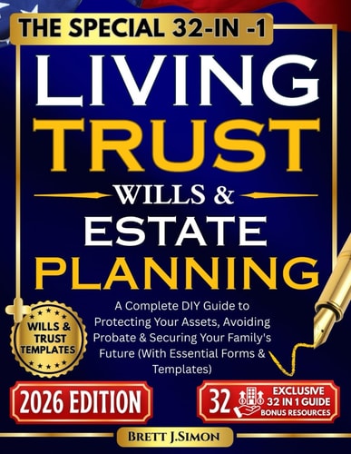 The Special Living Trusts, Wills & Estate Planning Survival Bible: A Complete DIY Guide to Protecting Your Assets, Avoiding Probate & Securing Your Family's Future (With Essential Forms & Templates)