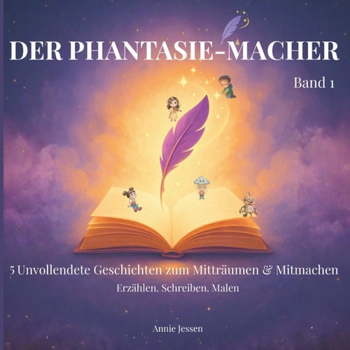 Der Phantasie-Macher: Unvollendete Geschichten zum Mitträumen und Mitmachen - Band 1 (German Edition)