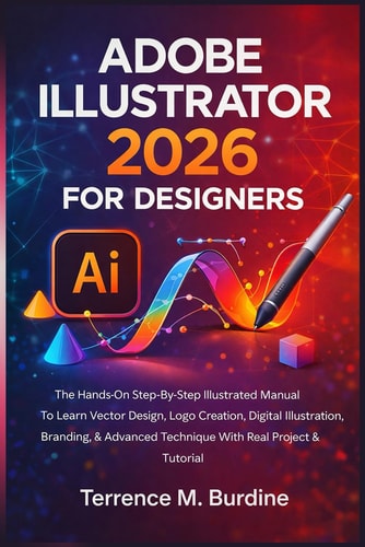 Adobe Illustrator 2026 for Designers: The Hands-On Step-By-Step Illustrated Manual to Learn Vector Design, Logo Creation, Digital Illustration, Branding, Advanced Technique With Real Project Tutorial